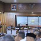 Sekda Aceh, M. Nasir, S.IP, MPA menghadiri serta membaca sambutan Gubernur Aceh pada acara Konsultasi Publik Rencana Induk Percepatan Rehabilitasi & Rekontruksi Pasca Bencana Prov. Aceh, Rabu, (04/02/2026).
