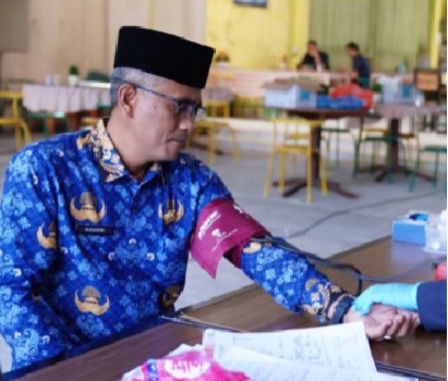 Sekretaris DPRA, Khudri, S.Ag, M.A, menyampaikan harapannya agar kegiatan ini dapat membantu menjaga ketersediaan stok darah di PMI, kamis (29/01/2026).